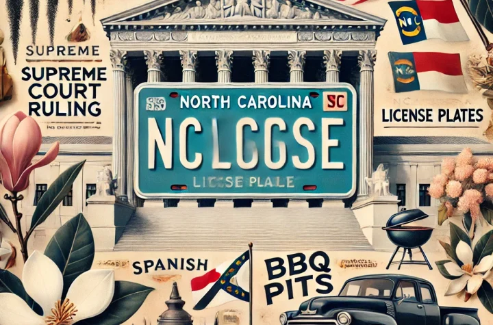 NC plates VS Supreme Court